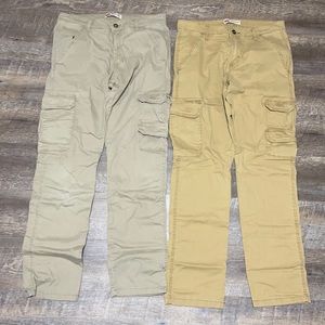 Wrangler cargo pants. Perfect for any armed forces!